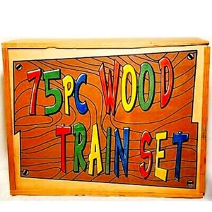 75 piece train set